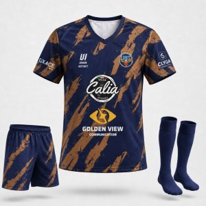 Ensemble de match US Toulouse — Navy/Ocre